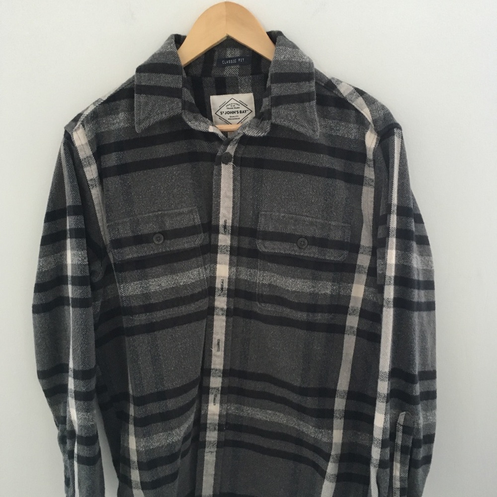 St. John’s Bay heavyweight flannel